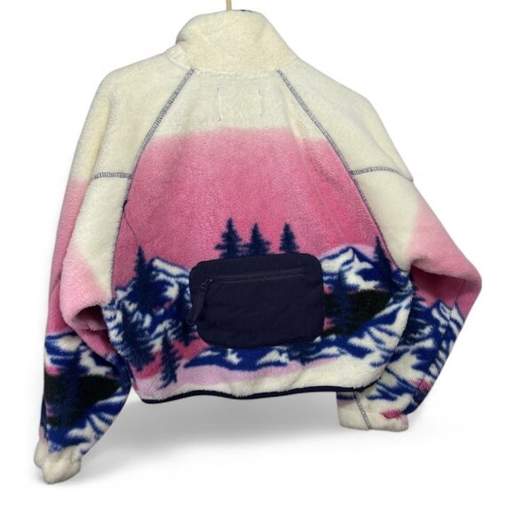 URBAN OUTFITTERS FLEECE JACKET - Size XS - Picture 2 of 4